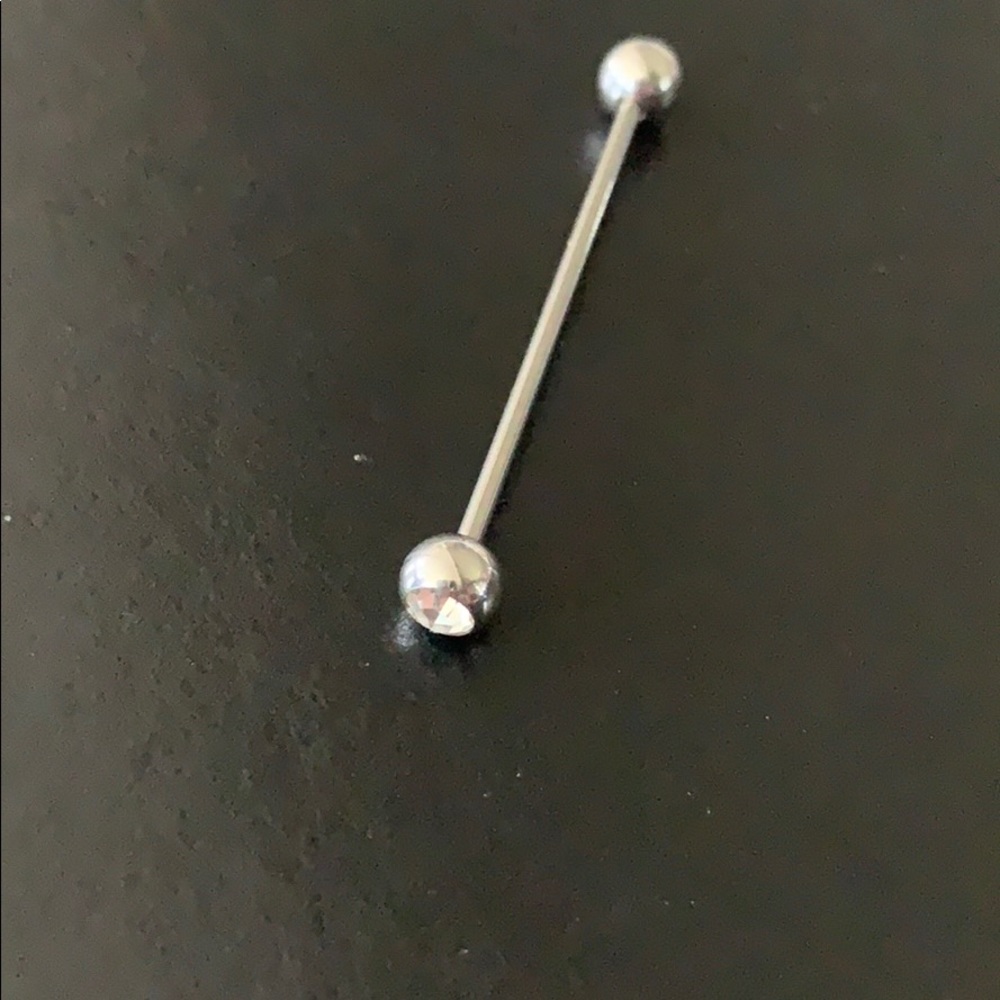 Industrial piercing earring